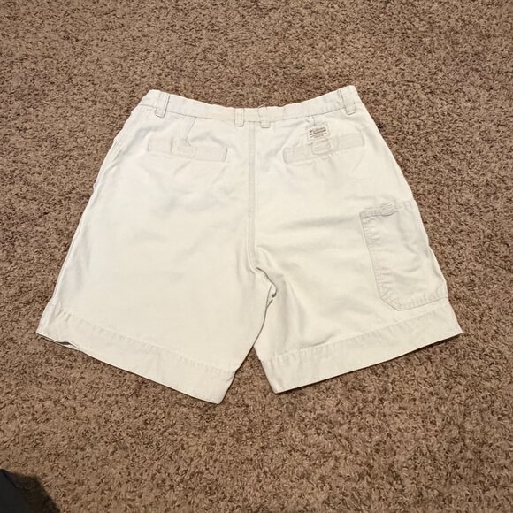 Columbia Men’s 7" Inseam Cotton Cargo Shorts - Tan Khaki - Size 34 - Picture 15 of 15